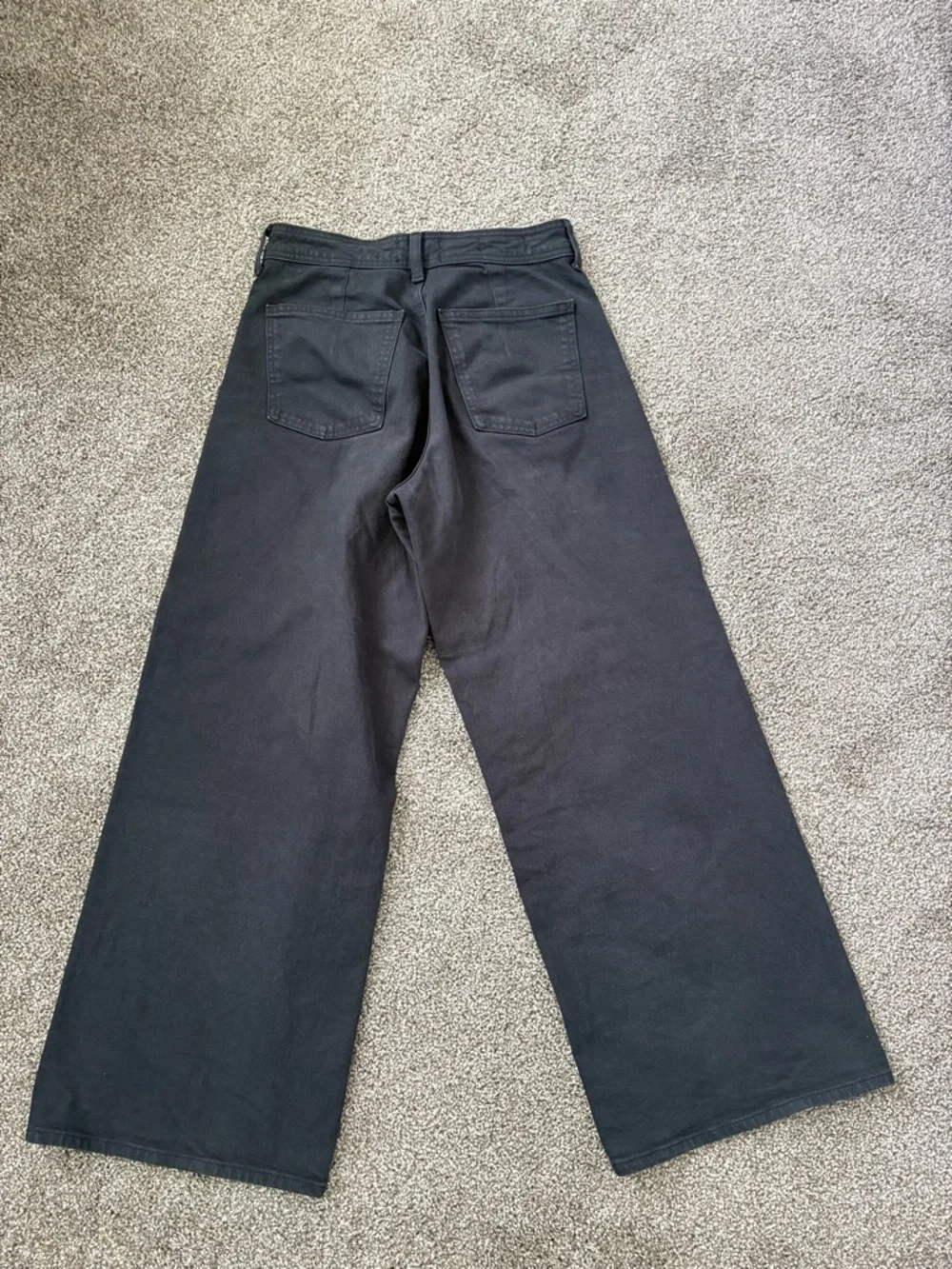 Target Universal Thread Sailor Wide Leg High-Rise Black Women's Jeans Size 6 - Picture 6 of 11